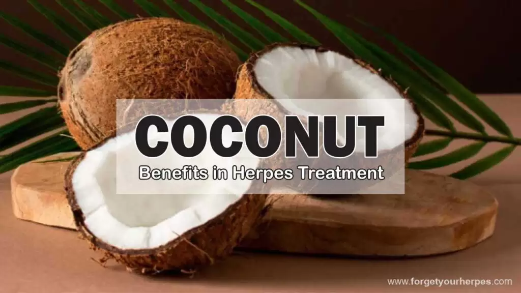 Coconut, Benefits in Herpes Treatment