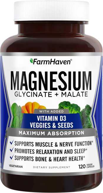 Magnesium Glycinate amazon Farm Haven
