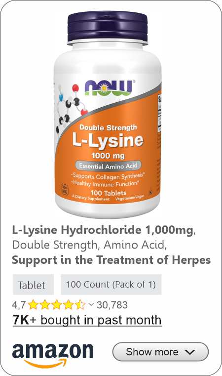 lysine now supplements amazon