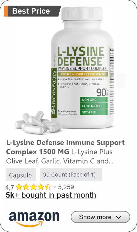 lysine supplements amazon